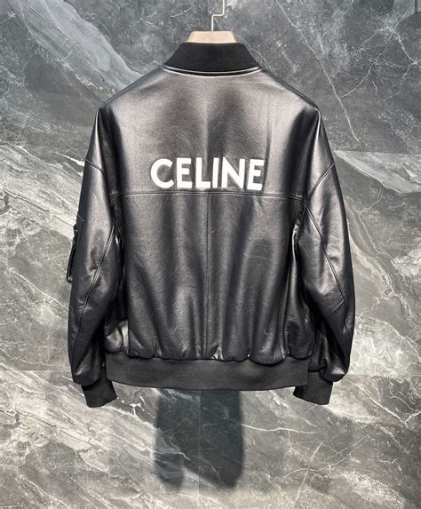 celine leather jacket buy|celine bomber jacket price.